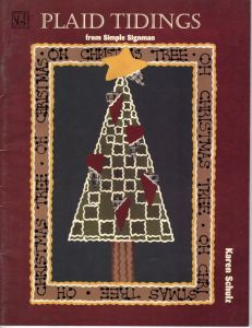 Plaid Tidings from Simple Signman by Karen Schulz
