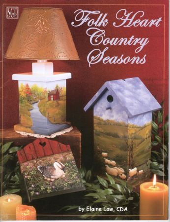 Folk Heart Country Seasons by Elaine Law