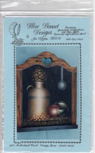 Country Mini Recipe Box Still Life Painting Pattern by Mail - Jan O'Quinn