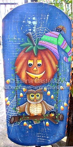 Halloween Holiday Pattern - Eliana Castellazzi - PDF DOWNLOAD