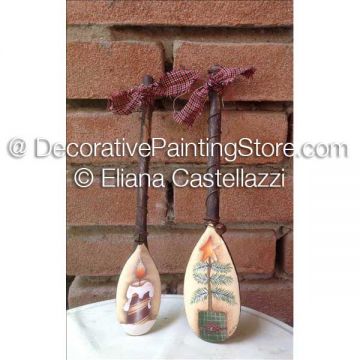 Spoon Christmas Ornaments ePattern - Eliana Castellazzi - PDF DOWNLOAD