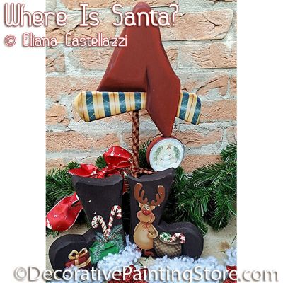 Where Is Santa ePattern - Eliana Castellazzi - PDF DOWNLOAD