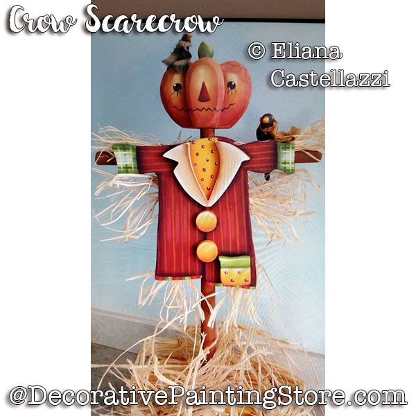 Crow Scarecrow ePattern - Eliana Castellazzi - PDF DOWNLOAD