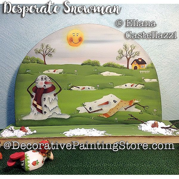 Desperate Snowman ePattern - Eliana Castellazzi - PDF DOWNLOAD