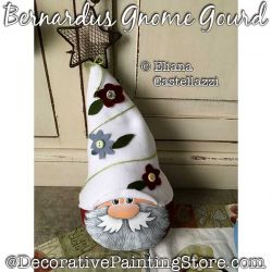Bernardus Gnome Gourd Painting Pattern PDF Download - Eliana Castellazzi
