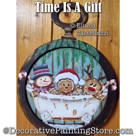 Time Is a Gift Painting Pattern - Eliana Castellazzi