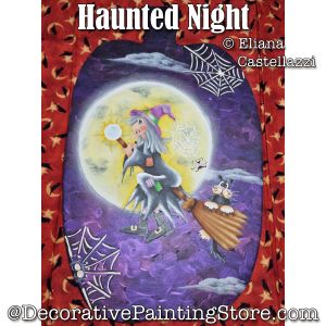Haunted Night Painting Pattern - Eliana Castellazzi