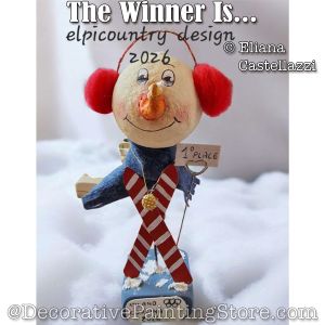 The Winner Is Painting Pattern - Eliana Castellazzi