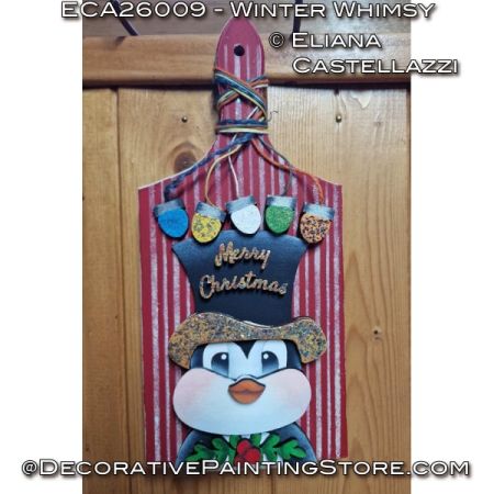 Winter Whimsy Painting Pattern - Eliana Castellazzi