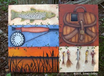 Fly Fishing Sampler ePacket - Susan Kelley - PDF DOWNLOAD