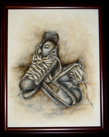 Hockey Time Pen and Ink ePacket - Wendy Fahey - PDF DOWNLOAD