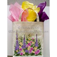 The Garden Bag (Fabric Painting) ePacket - Wendy Fahey - PDF DOWNLOAD