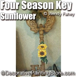 Four Season Key with Sunflower ePacket - Wendy Fahey - PDF DOWNLOAD
