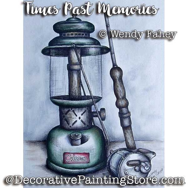 Time Past Memories Pen and Ink ePacket - Wendy Fahey - PDF DOWNLOAD
