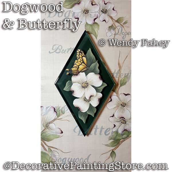 Dogwood and Butterfly ePacket - Wendy Fahey - PDF DOWNLOAD