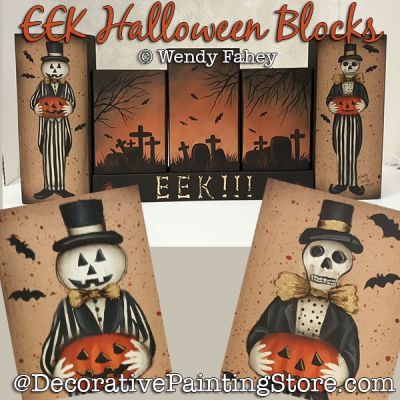 EEK Halloween Blocks DOWNLOAD - Wendy Fahey