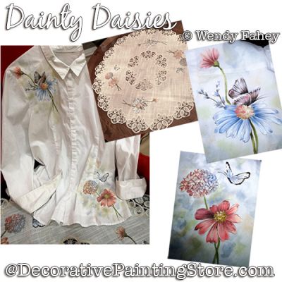 Dainty Daisies DOWNLOAD - Wendy Fahey
