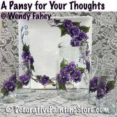 A Pansy for Your Thoughts ePacket - Wendy Fahey - PDF DOWNLOAD