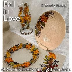Fall in Love Painting Pattern PDF DOWNLOAD - Wendy Fahey