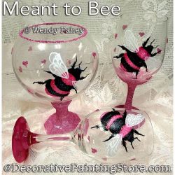 Meant to Bee Painting Pattern PDF DOWNLOAD - Wendy Fahey