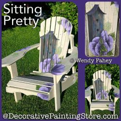 Sitting Pretty Painting Pattern PDF DOWNLOAD - Wendy Fahey