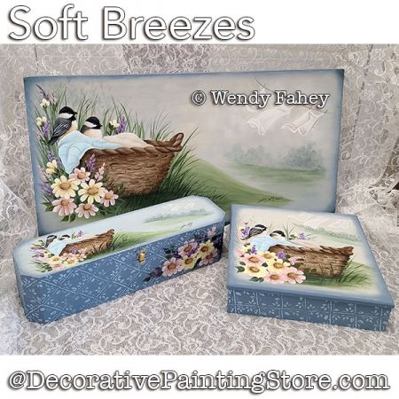 Soft Breezes Painting Pattern PDF DOWNLOAD - Wendy Fahey