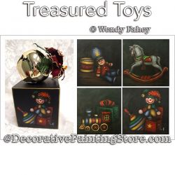 Treasured Toys Painting Pattern PDF DOWNLOAD - Wendy Fahey