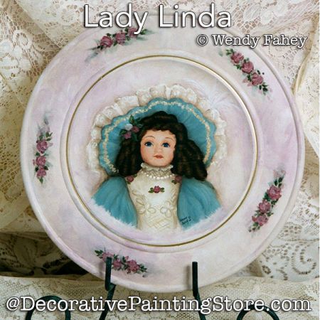 Lady Linda Painting Pattern PDF DOWNLOAD - Wendy Fahey