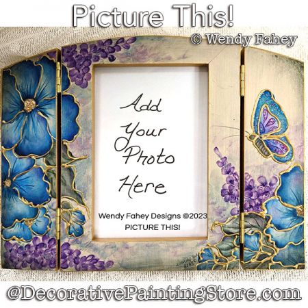 Picture This Painting Pattern PDF DOWNLOAD - Wendy Fahey