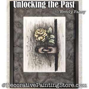 Unlocking the Past (Pen and Ink) Painting Pattern PDF DOWNLOAD - Wendy Fahey