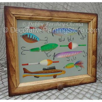 Fishing Lures ePattern - Debby Forshey-Choma - PDF DOWNLOAD