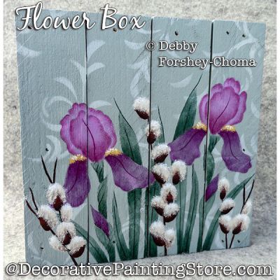 Flower Box ePattern - Debby Forshey-Choma - PDF DOWNLOAD