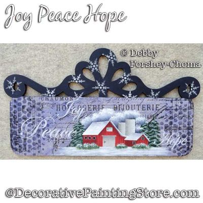 Joy Peace Hope DOWNLOAD - Debby Forshey-Choma