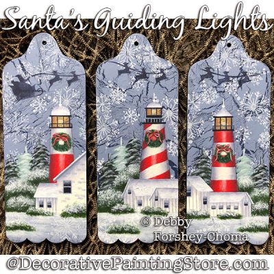 Santas Guidling Lights DOWNLOAD - Debby Forshey-Choma