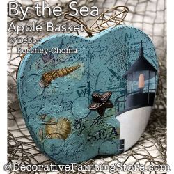By the Sea Apple Basket Painting Pattern PDF DOWNLOAD - Debby Forshey-Choma