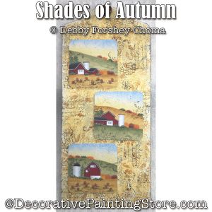 Shades of Autumn Painting Pattern PDF DOWNLOAD - Debby Forshey-Choma