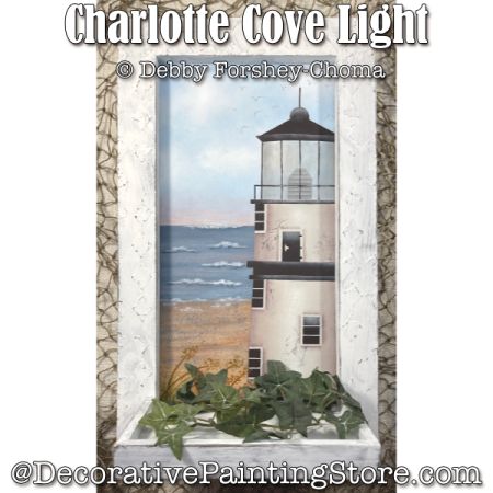 Charlotte Cove Light Painting Pattern PDF DOWNLOAD - Debby Forshey-Choma