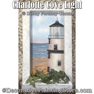 Charlotte Cove Light Painting Pattern PDF DOWNLOAD - Debby Forshey-Choma