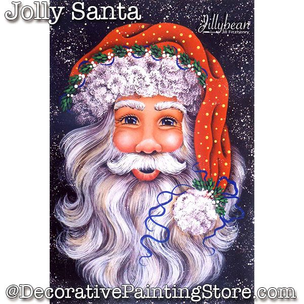 Jolly Santa PDF DOWNLOAD - Jillybean Fitzhenry