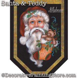 Santa and Teddy DOWNLOAD - Jillybean Fitzhenry