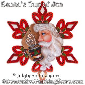 Cup of Joe Santa DOWNLOAD - Jillybean Fitzhenry