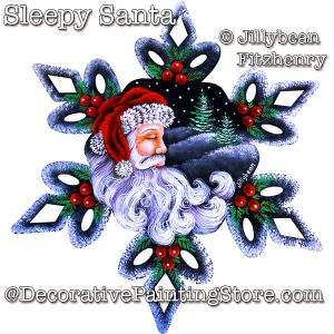 Sleepy Santa DOWNLOAD - Jillybean Fitzhenry