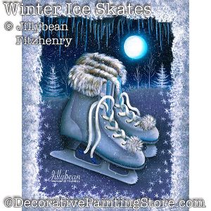 Winter Ice Skates DOWNLOAD - Jillybean Fitzhenry