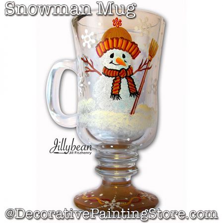 Snowman Mug Download - Jillybean Fitzhenry