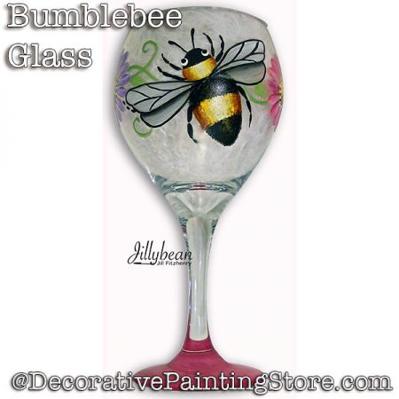 Bumble Bee Glass Download - Jillybean Fitzhenry