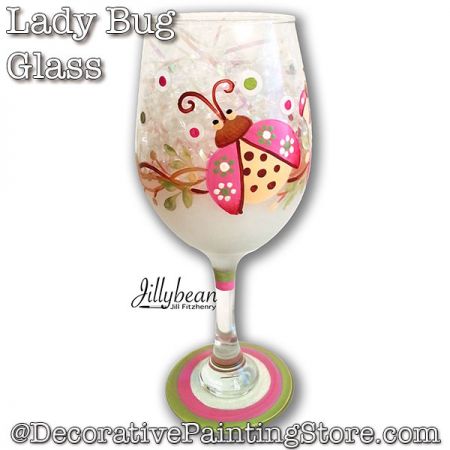 Lady Bug Glass Download - Jillybean Fitzhenry