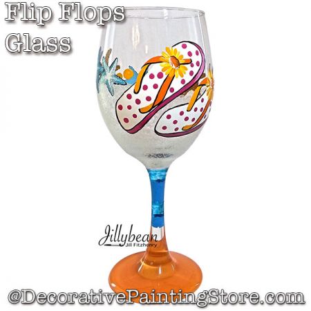 Flip Flops Glass Download - Jillybean Fitzhenry