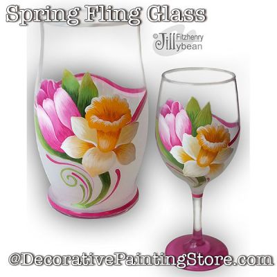 Spring Fling Glass Download - Jillybean Fitzhenry