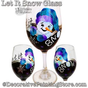 Let It Snow Glass Download - Jillybean Fitzhenry