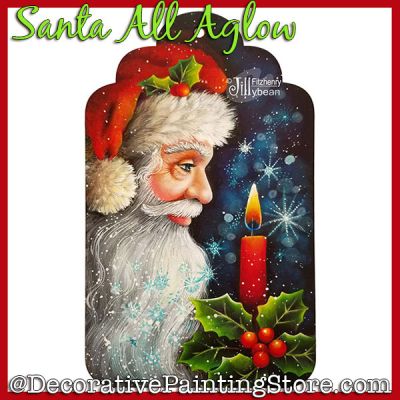 Santa All Aglow Download - Jillybean Fitzhenry